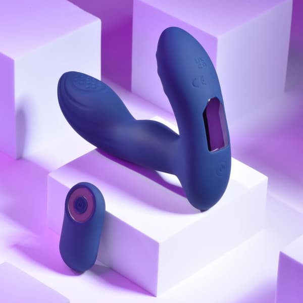 Playboy Pleasure Navy Prostatastimulator 7 Hastigheter