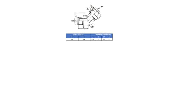 AB 45° BSP 3/8" albue