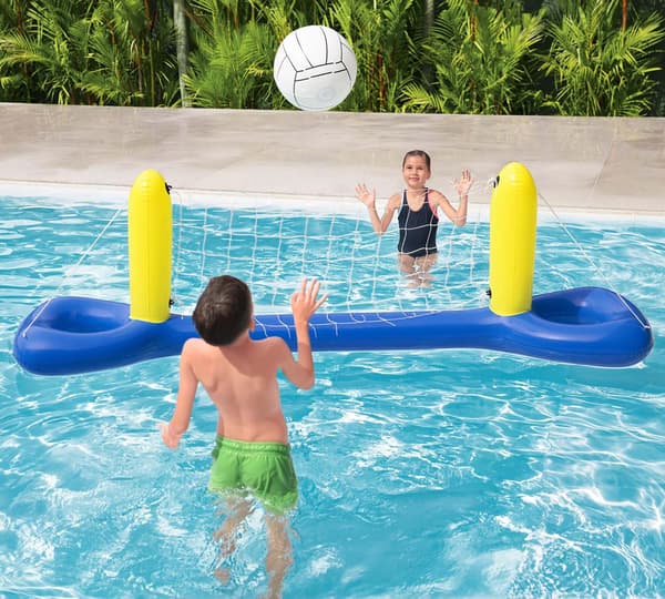 Flytande pool volleybollset 252 x 64 cm Bestway 52133