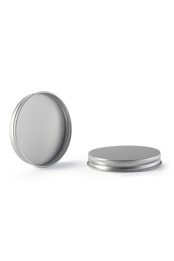 Lock till 250 ml burkar Aluminium - Silver