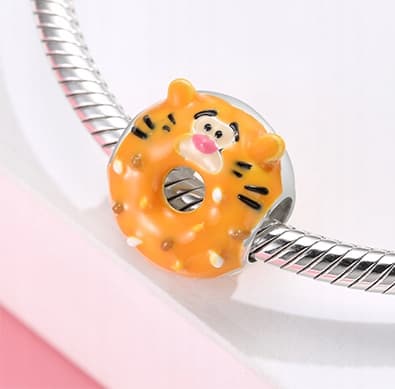 Charm para Pandora Donut Tigger S925