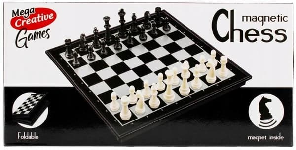 MAGNETISK SCHACK-RESEASK med lås 23 cm