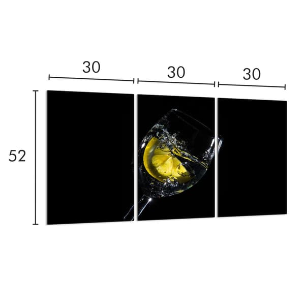 Skyddsplatta i glas för spis 3x30x52