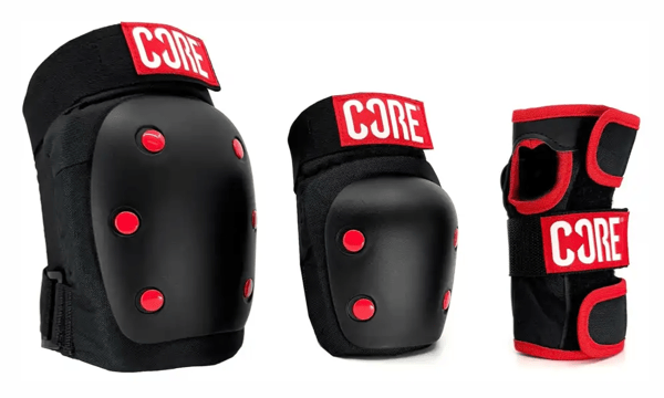 CORE Triple Patjasetti | Musta/Punainen S
