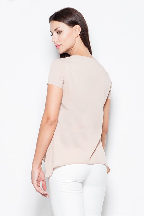 Bluse VT084 Beige XL