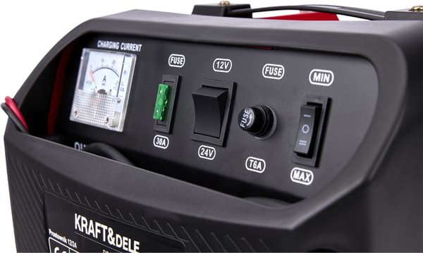 Bilbatteriladdare 12/24V 30A | Kraft&Dele