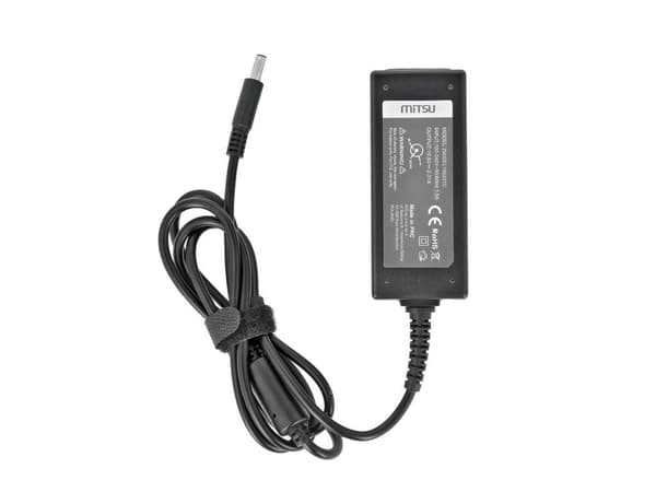 Mitsu 19,5V 2,31A (4,5x3,0 ben) 45W AC-adapter til Dell bærbar computer