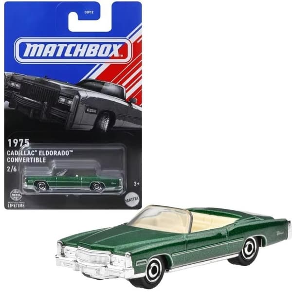 Matchbox-bil 1975 Cadillac Eldorado Cabriolet