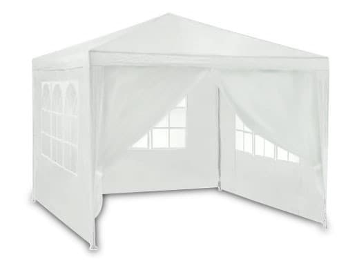 Hvid havepavillon 3x3m 4936