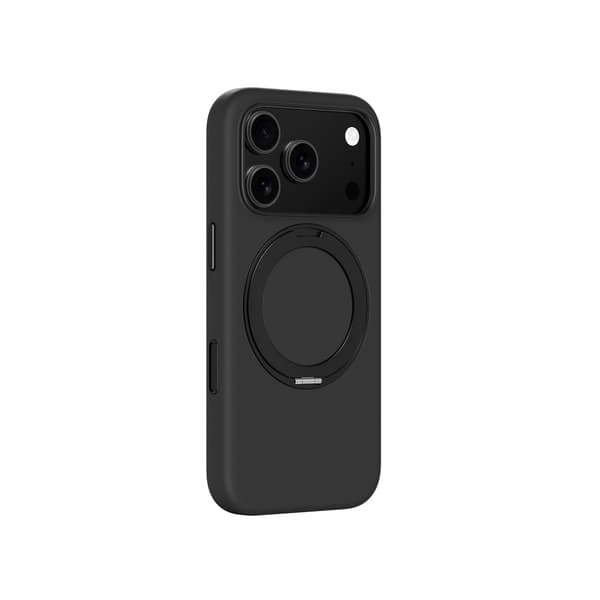 Cloudie iPhone 17 Pro cover med stativ - sort