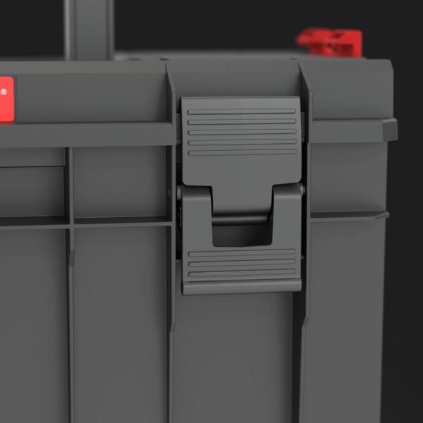 Qbrick system PRO 500 Basic med verktygslåda i plast 14l