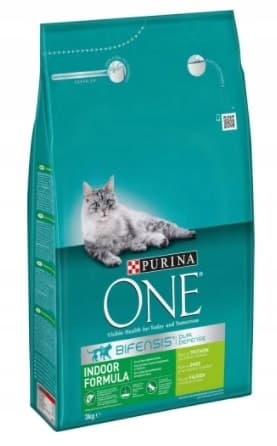 PURINA ONE INDOOR FORMULA Kattefoder med kalkun 9,75 kg