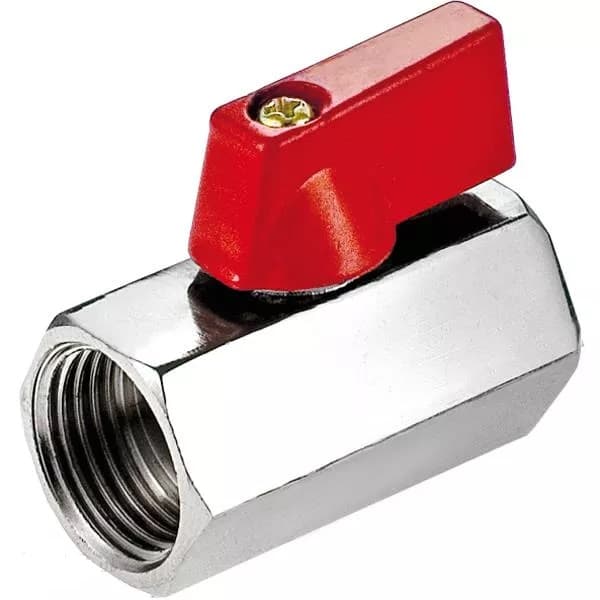 Kugleventil GW 1/2 mini 60 bar vandluft