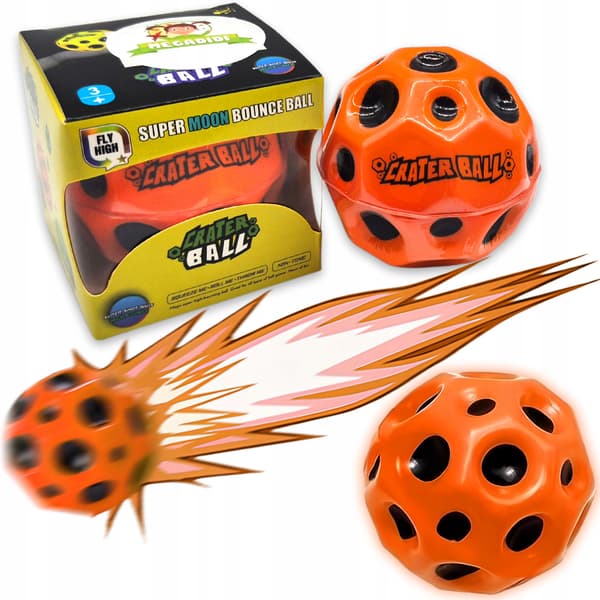 Galaktisk springende meteorbold rumkugle 6 stk pappe