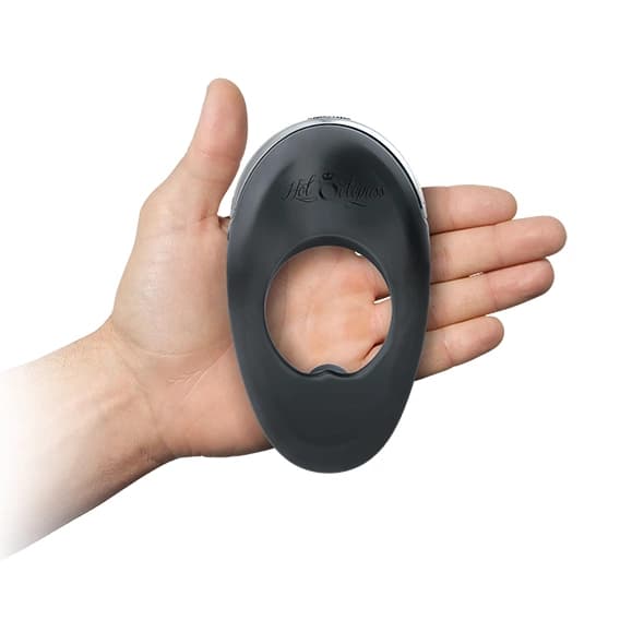 Hot Octopuss Atom Plus svart vibrerande ring