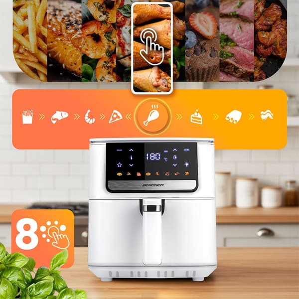 Airfryer Berdsen BD-662 vit