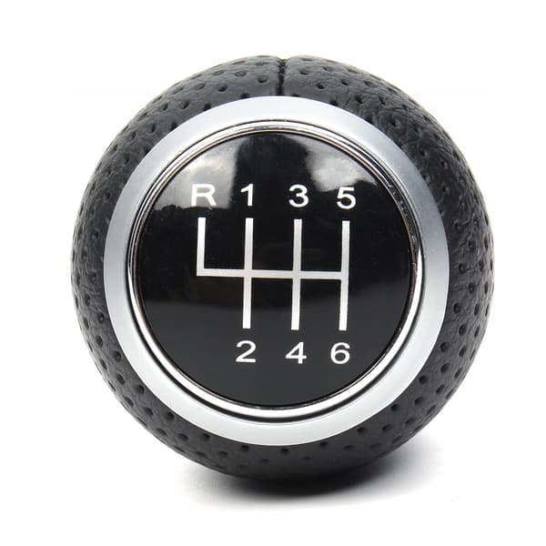 Sort gearknop Audi S Line 12 mm