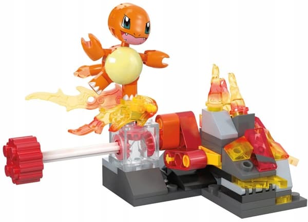 POKEMON BLOCKS Charmander ELDATTACK elddans 81 bitar ORIGINAL