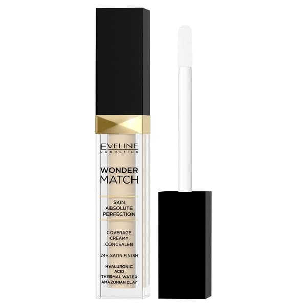 Eveline Wonder Match Liquid Coverage Concealer nr. 01 Light 7ml