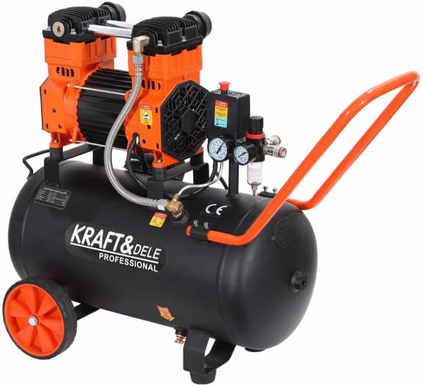 Oljefri kompressor 2200W 50L | Kraft&Dele