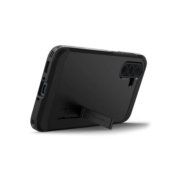 Samsung Galaxy A36 5G Cover med Robust Armor Stand - Sort