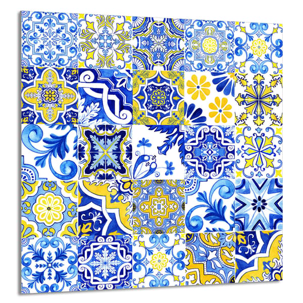 GLASPANEL TIL KØKKEN 60x65 Mosaik