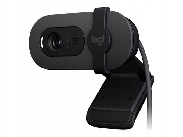 Logitech Brio 105 FHD Webcam med mikrofon, sort