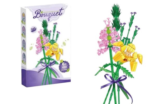 Byggeklodser til Blomsterbuket - DIY Buket - 235 Dele