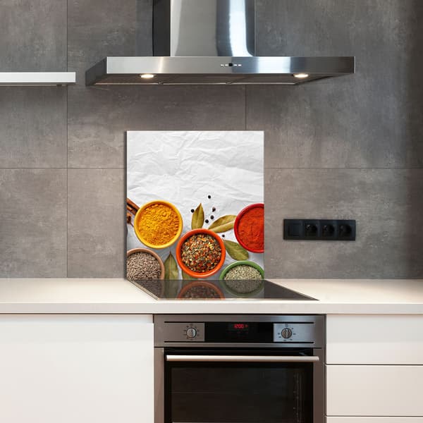GLASPANEL FÖR KÖK 60x65 Kryddor