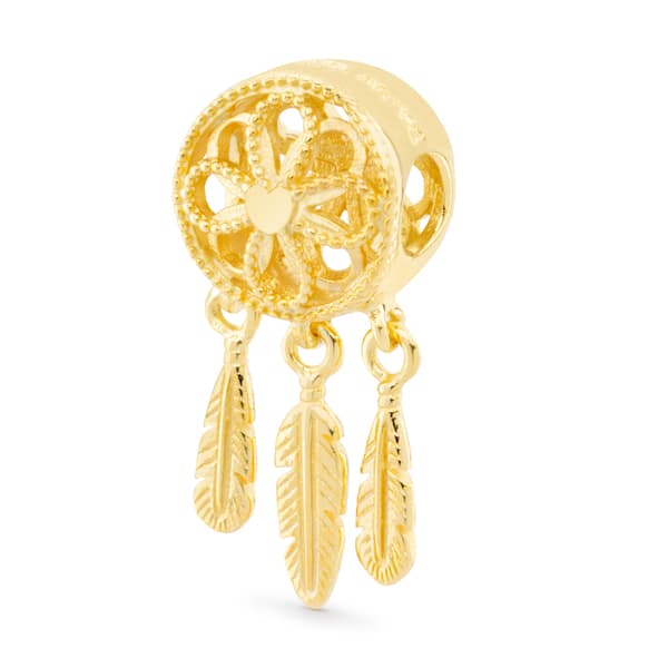 Charms Pandora Atrapasueños Dorados