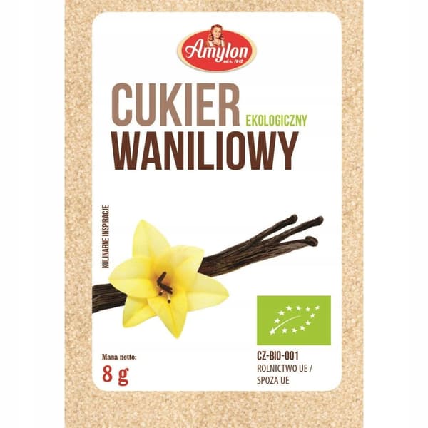 ORGANISK VANILJSOCKER 8 g - AMYLON