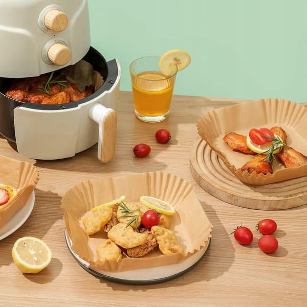 Bakplåtspapper luftfritös formset 100 st 20 cm formsättningar