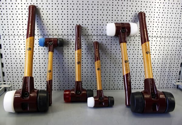 Blødhammer SIMPLEX gummi/nylonhoved 40 mm HALDER