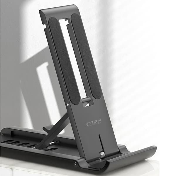 Z5 foldbar tablet smartphone holder - sort