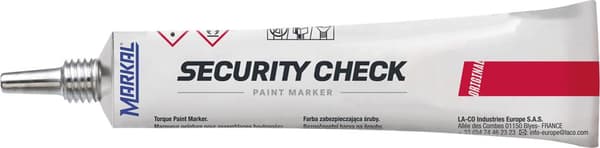 Markal Security-Check suojalakka, punainen 50ml