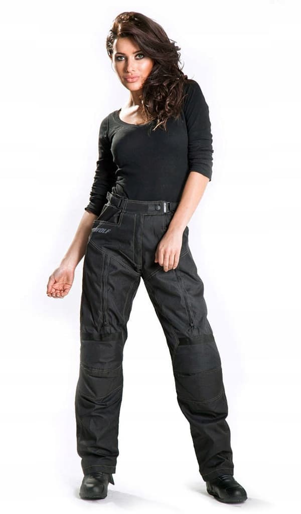 WOLF DAME MC-BUKSER BLADE LINING SORT XL