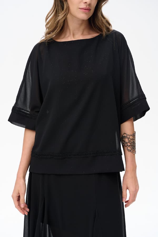 Pola Sort Damebluse Pola Sort Damebluse 44/46