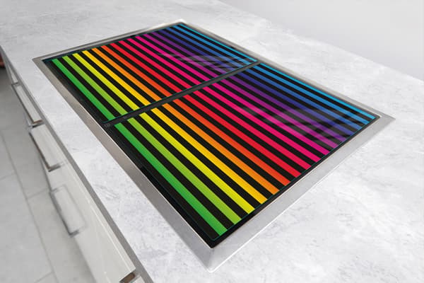 GLASBESKYTTELSESPLADE 75x52 FARVET