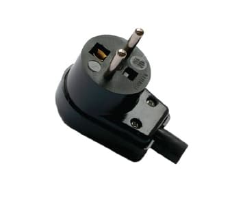 VIRTAPISTOKE 250V 16A MUSTA WT-20S-2