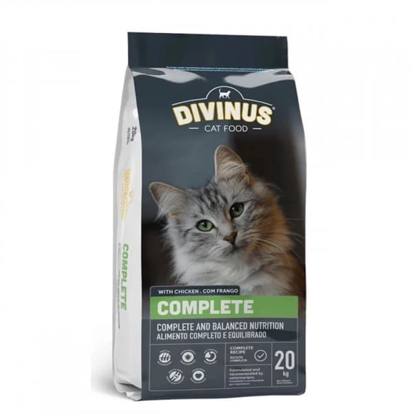 Torrkattfoder Divinus Cat Complete 20 kg