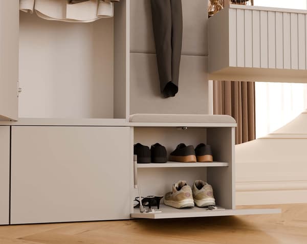 Garderobshängare HAGA 1W KASHMERE BEIGE