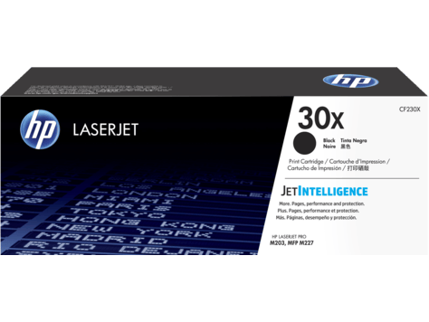 HP 30X (CF230X) tonerpatron, sort
