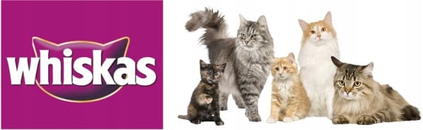 Whiskas Fish Flavors Mix våtfoder för katter 80x85g