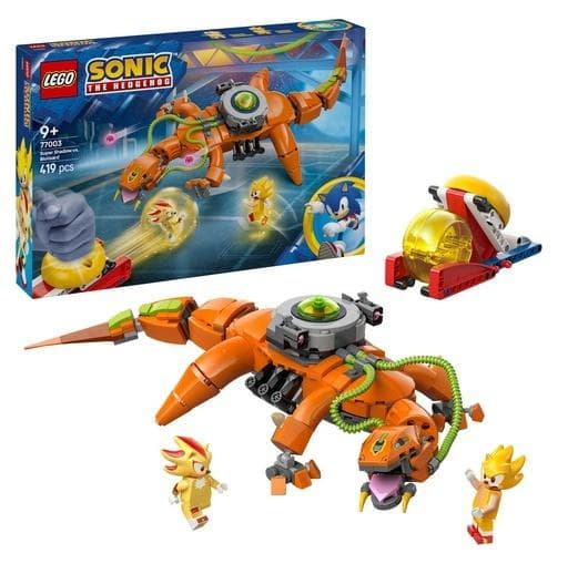 LEGO(R) SONIC 77003 Super Shadow mod Biolizard