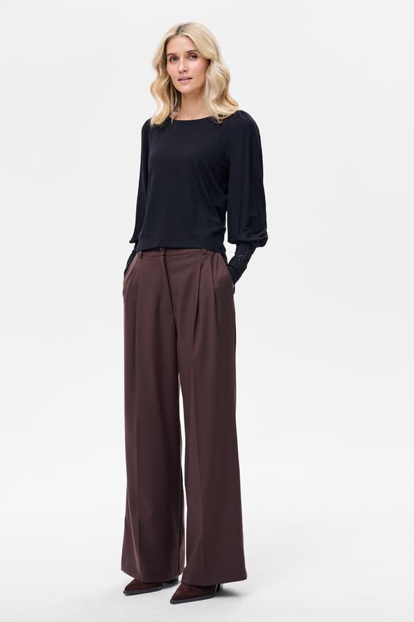 Miro Sort Damebluse Miro Sort Damebluse 36/38