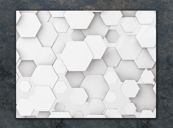 SKÄRBRÄDA I GLAS 30x22 MÖNSTER