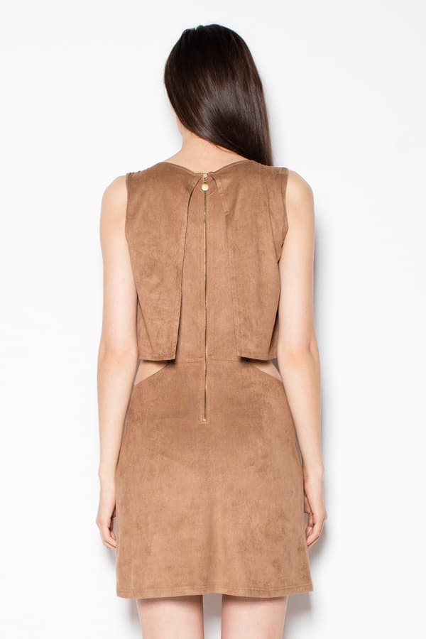 Kjole VT061 Brun L
