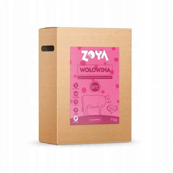 ZOYA COLDPRO nötkött torrfoder för hund 9kg