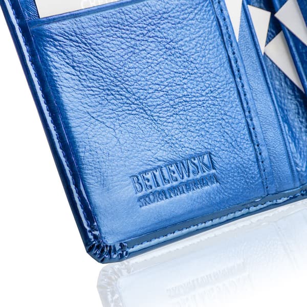 ZBPD-BS-937 BLÅ Damplånbok ROYAL + CERTIFIKAT