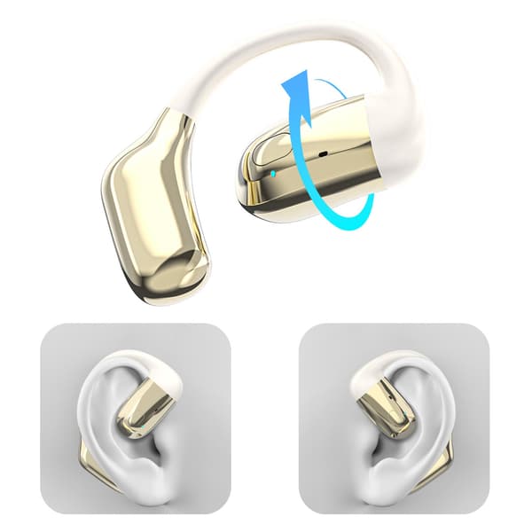U4Pro Bluetooth Universal Binaural Hovedtelefon - Beige Guld